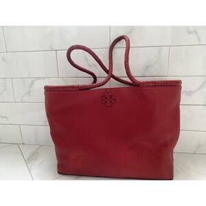 Tory Burch Taylor Tote Poppy Orange lg